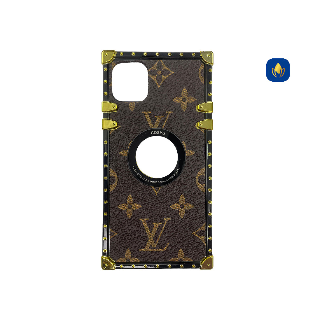 NYRA : Iphone 12 Pro Stylish and Elegant Logo Cut LV Case