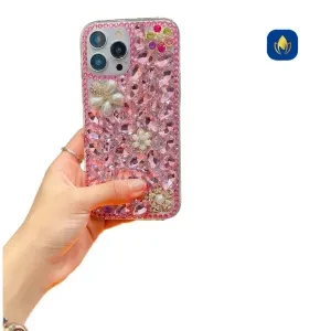 NYRA : Iphone 11 Pro Max Attractive Pretty Pink Diamond Case